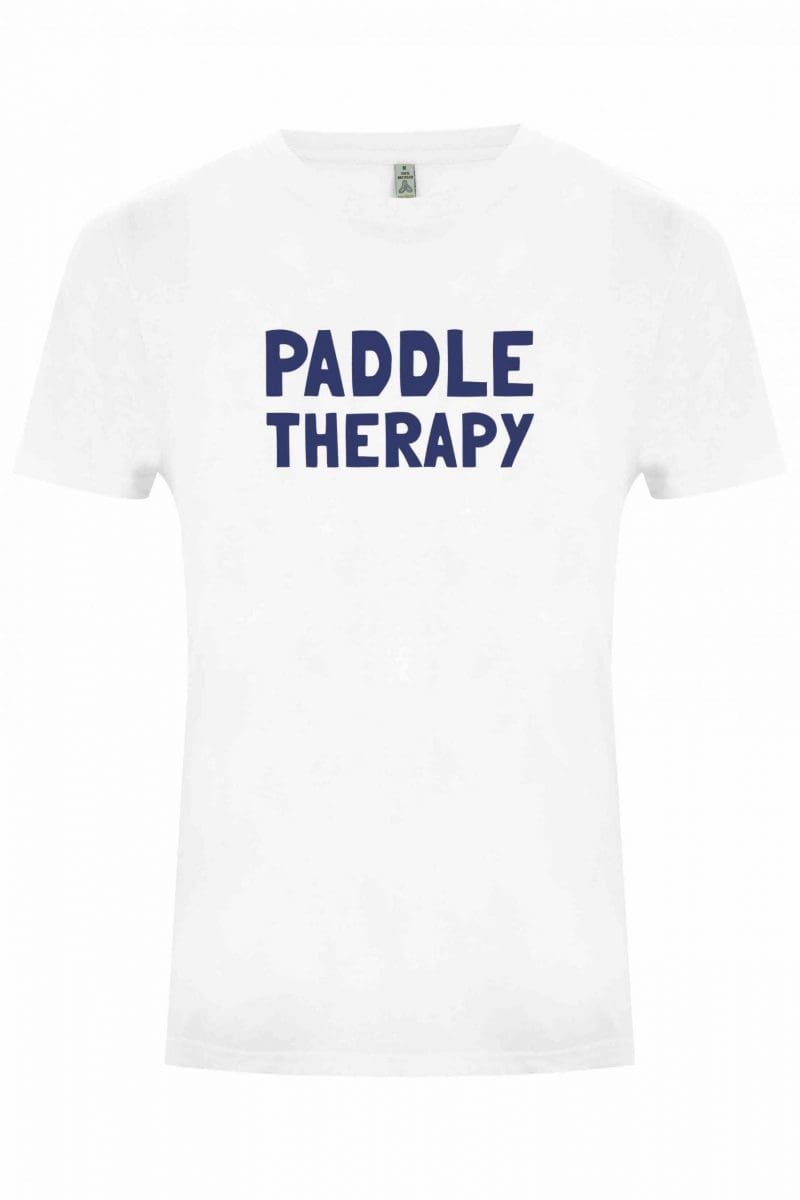 TLP Mens White Paddle Therapy T FRONT 5785 scaled