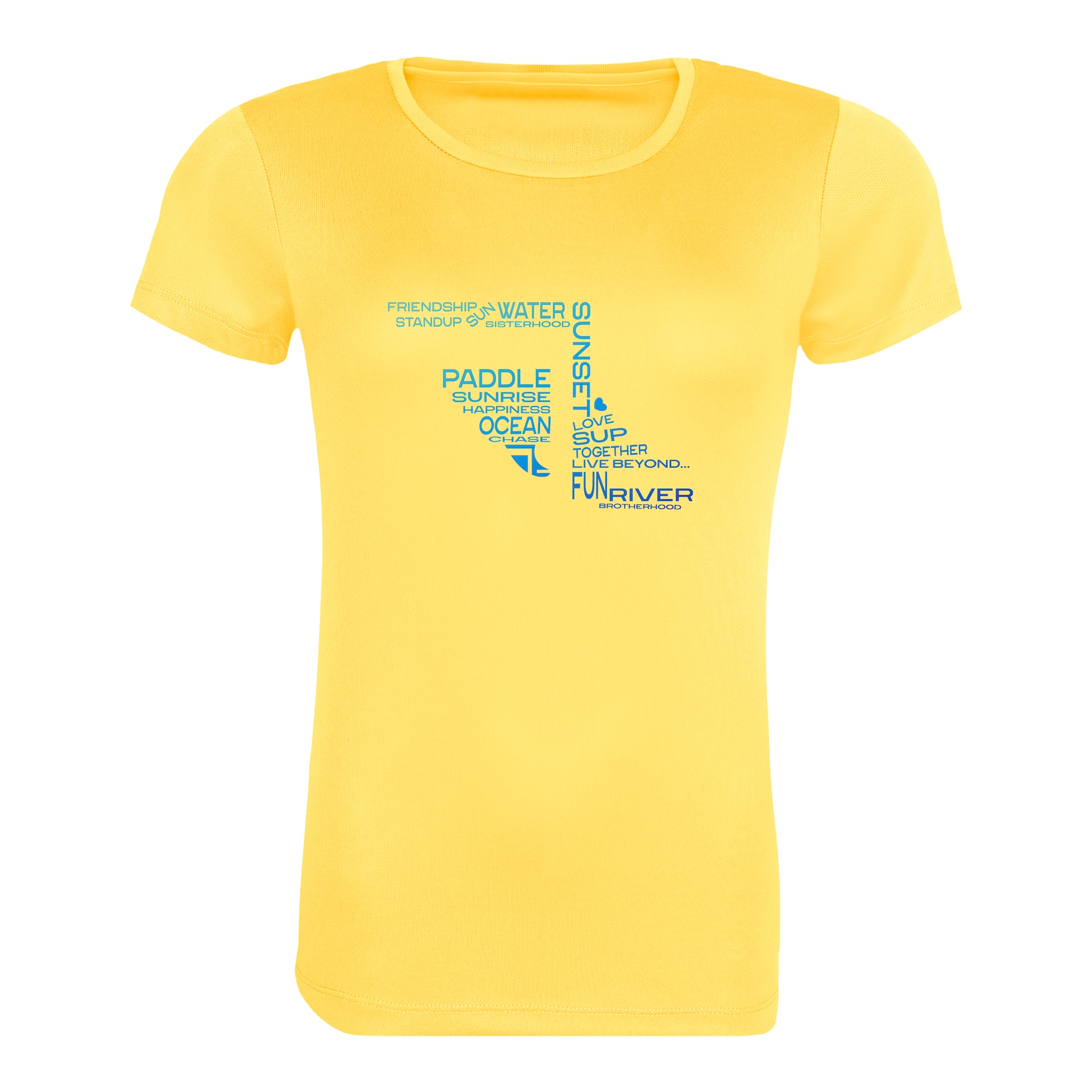 Women's SUP Tech Tee 'Soul Fin'