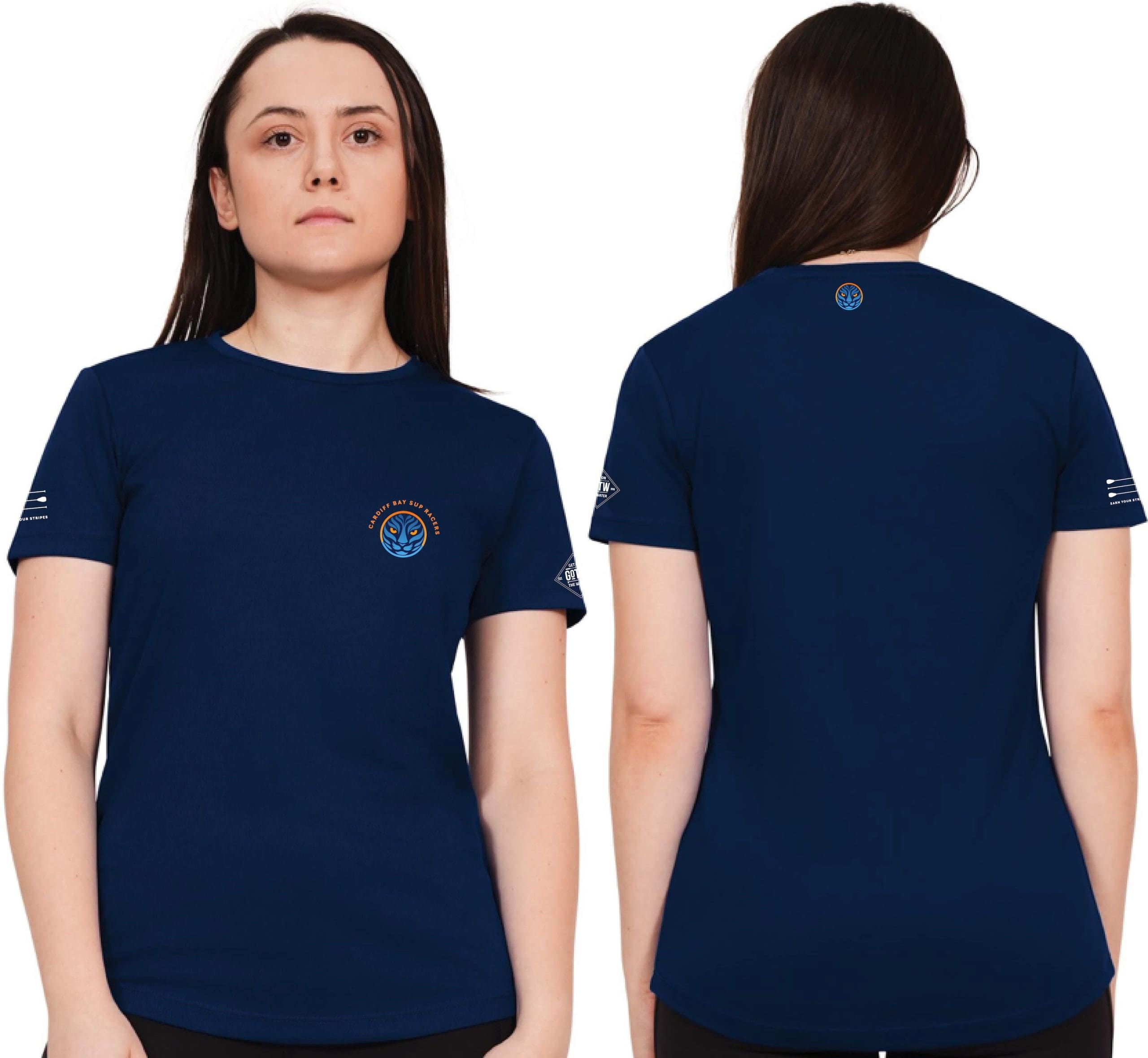 Cardiff Bay SUP Racers Women's Recycled Tech Tee
