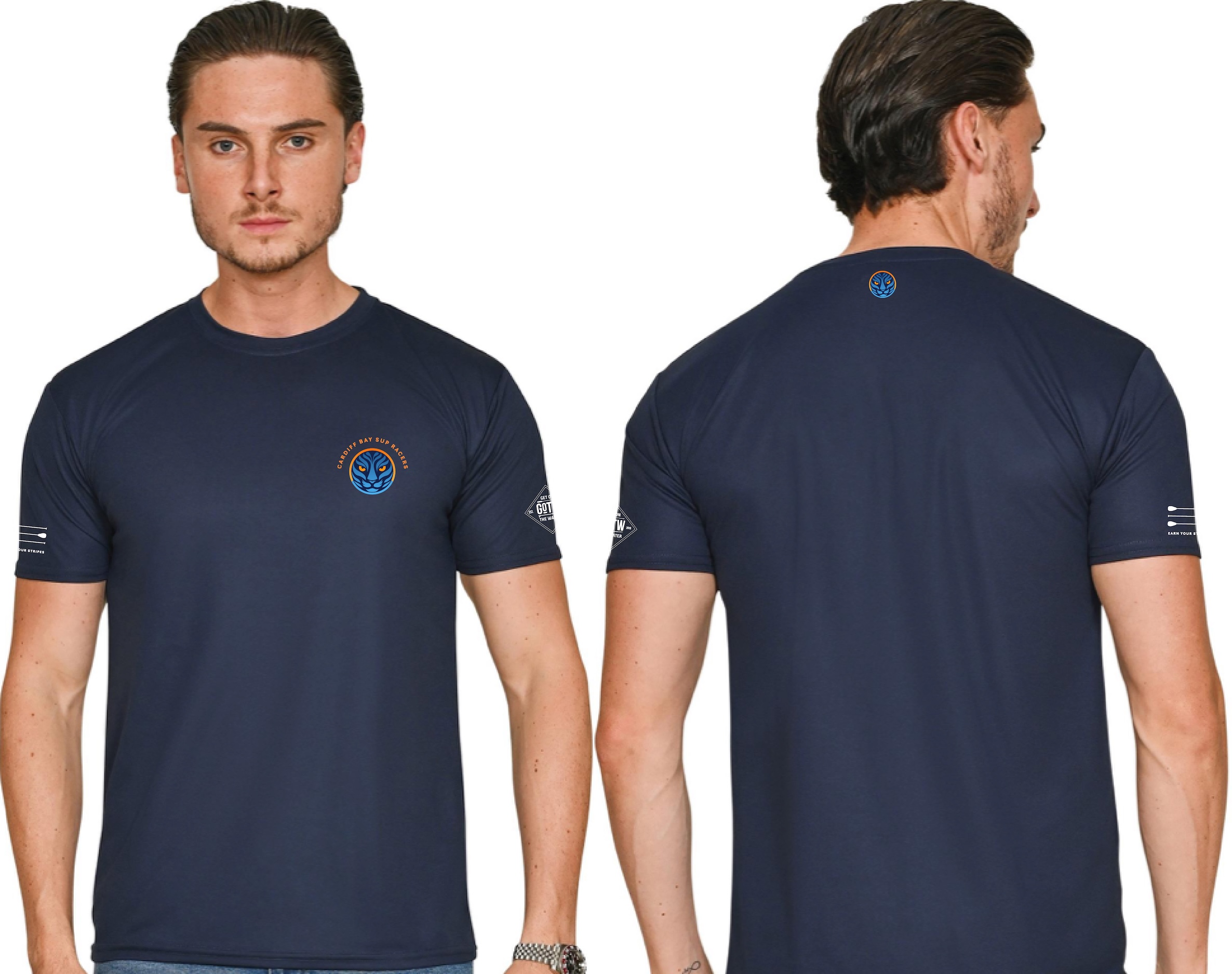 Cardiff Bay SUP Racers Men's/Unisex Recycled Tech Tee