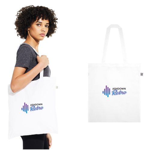 Ashdown Retro Sustainable Shopper Tote Bag