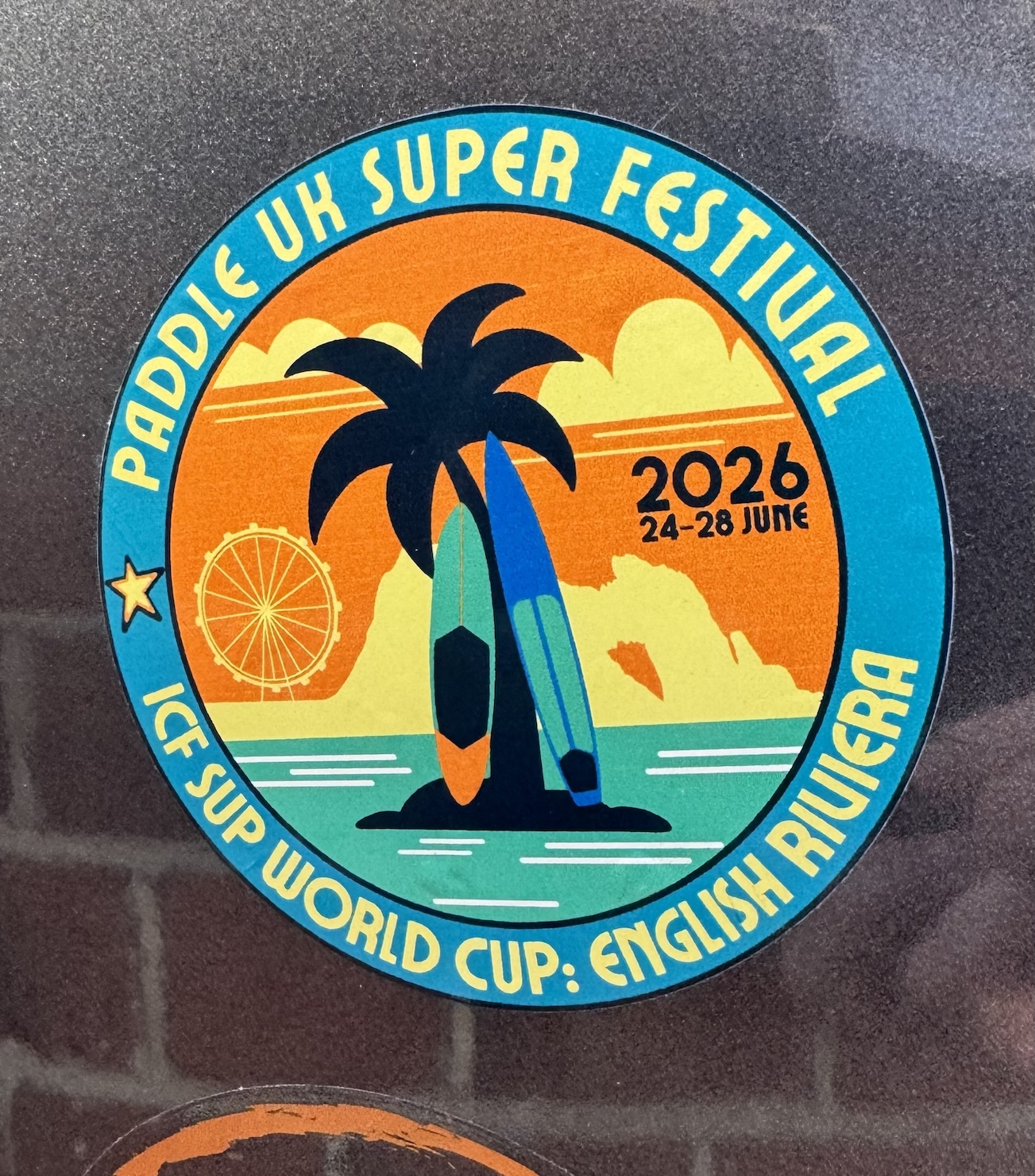 ICF SUP World Cup Sticker