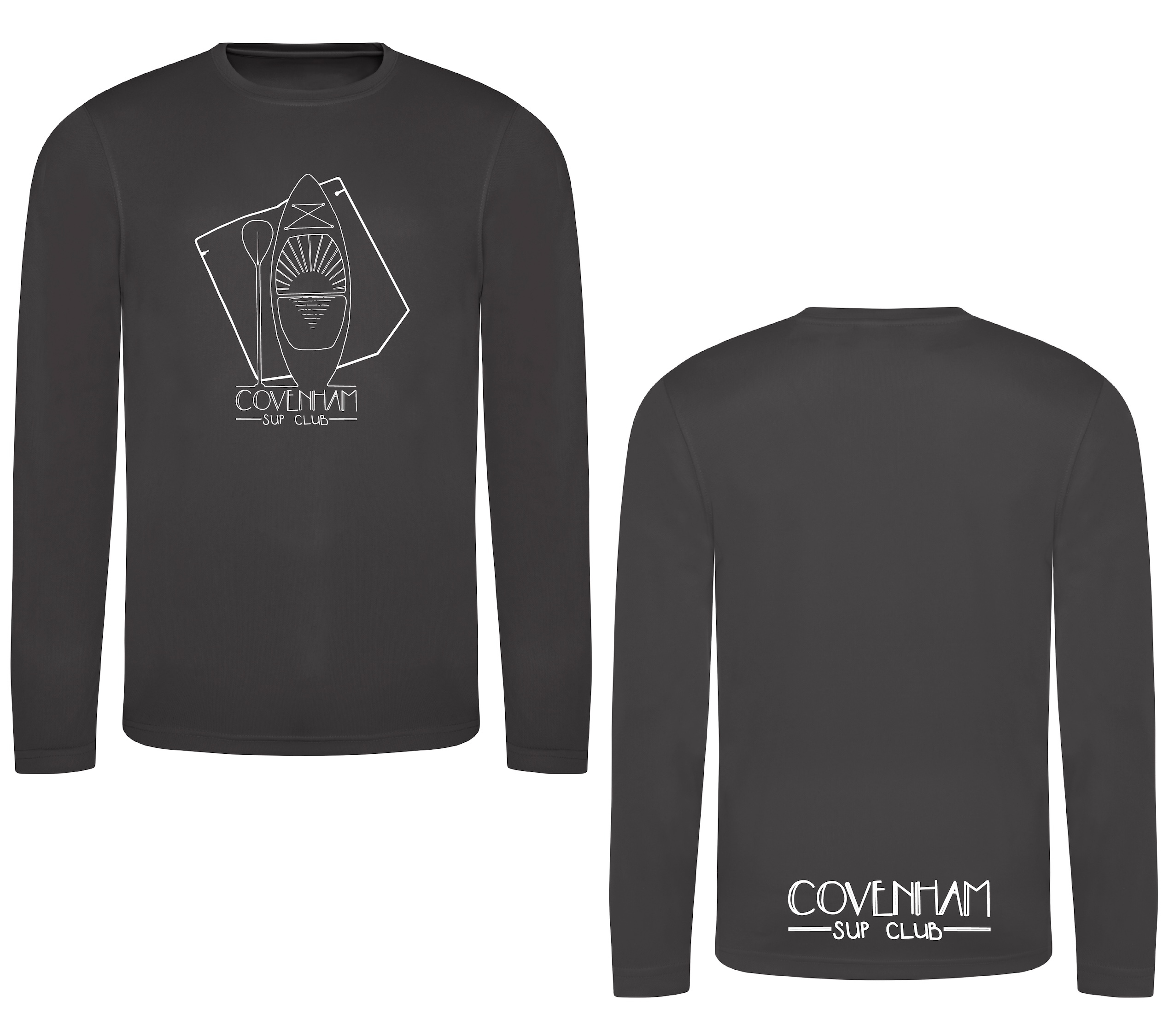 Covenham SUP Unisex Recycled Long Sleeve Tech Tee